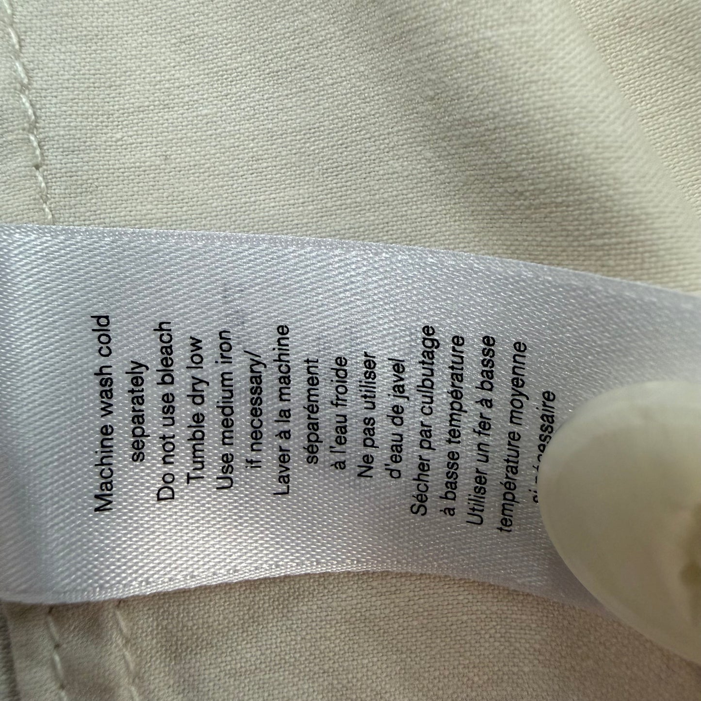 RAG & BONE PHARA FIELD UTILITY JACKET OFF WHITE 100 XS