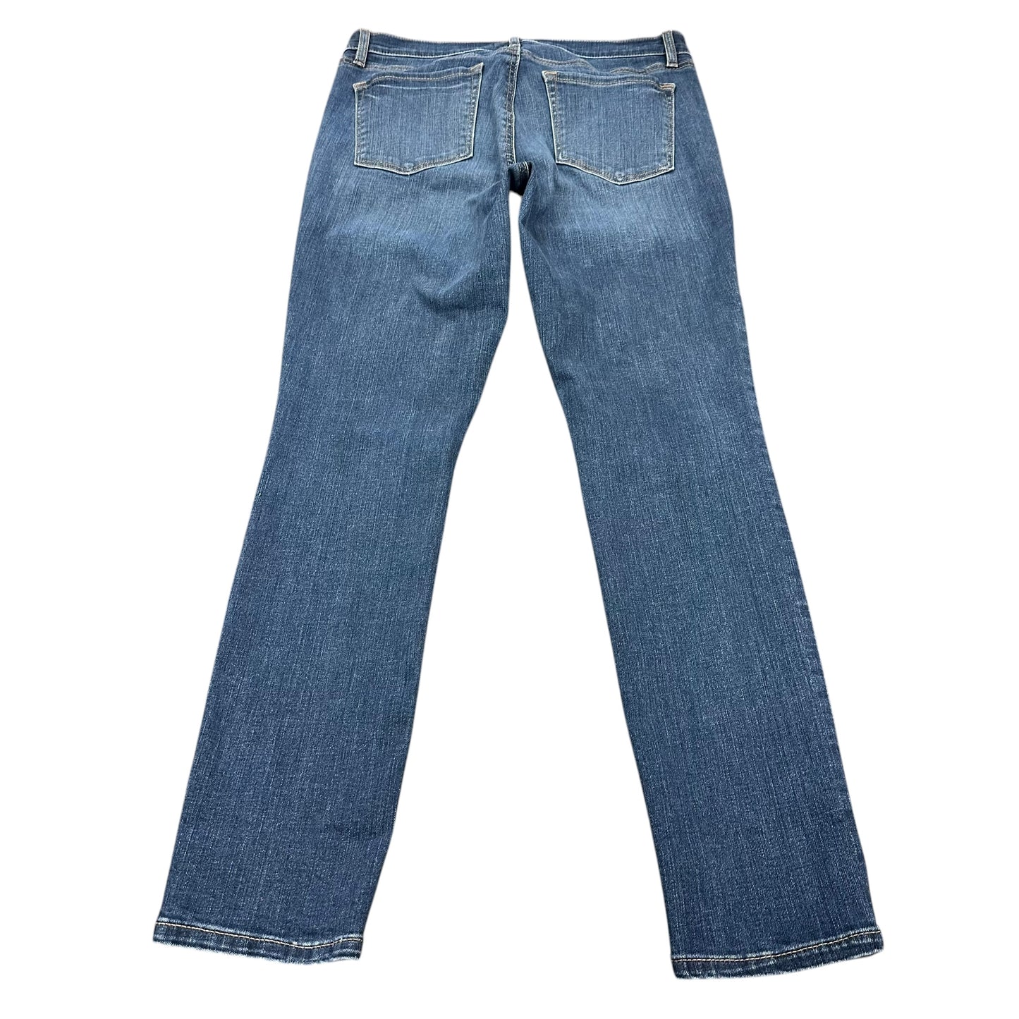 THE LOFT MODERN SKINNY DENIM BLUE JEANS 100 SZ 10/30