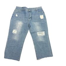 STRAIGHT LEG JEANS 95 Sz 4xL $16.99