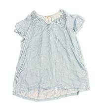 LUCKY BRAND CHAMBRAY DRESS - 2X - 100