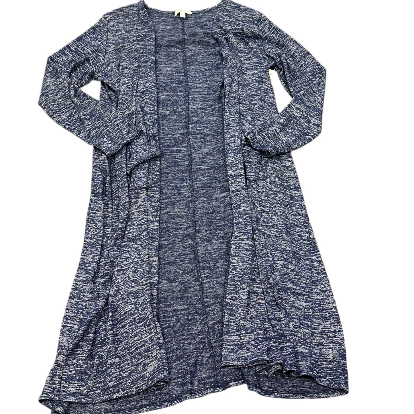 LULAROE NAVY KNIT DUSTER 60 NWOT MEDIUM