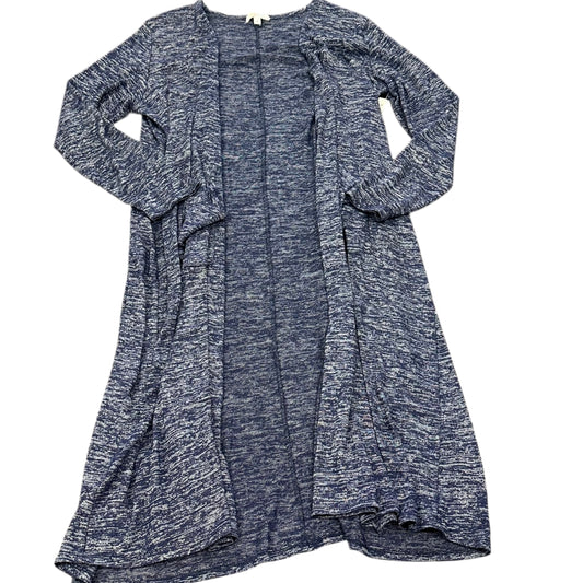 LULAROE NAVY KNIT DUSTER 60 NWOT MEDIUM