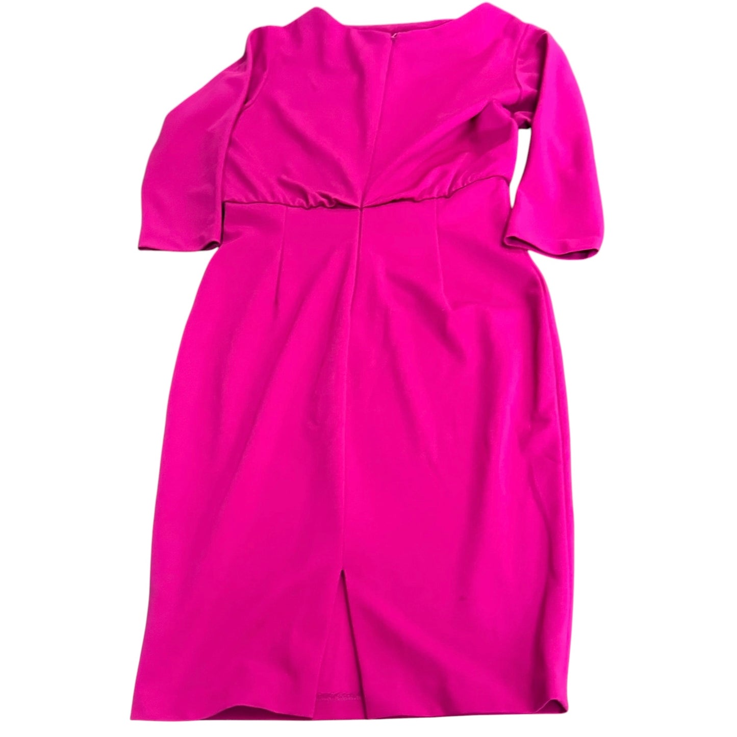 BADGLEY MISCHKA MAGENTA PINK SHEATH MIDI DRESS 249 LARGE