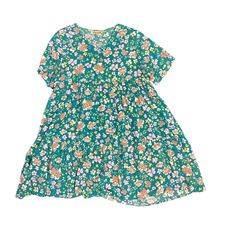 CHANCES R GREEN FLORAL DRESS SMALL $9.99