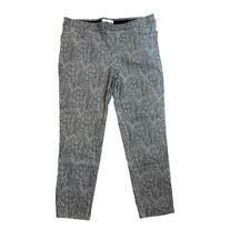 89th & MADISON BLACK WHITE PULL ON PANTS XLP