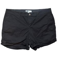 OLD NAVY EVERYDAY SHORTS BLACK SZ 20 - 168