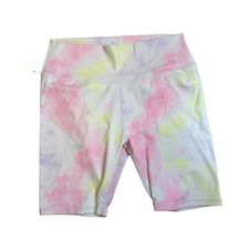 ZYIA COLORFUL BIKER SHORTS XXL