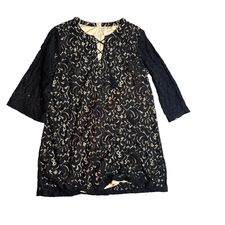 XHILARATION BLACK LACE DRESS XXL $14.99