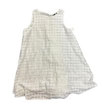 ZOA WHITE LACE OVER LAY DRESS LARGE