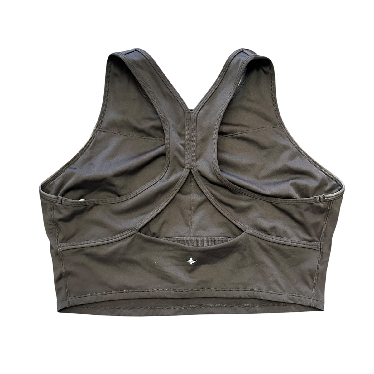 HALARA BLACK CROP TOP TANK 244 LARGE