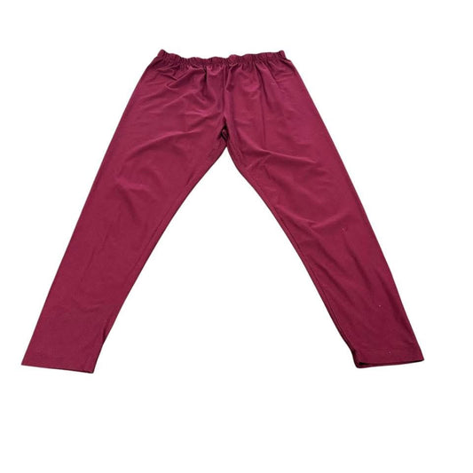 NOBO BURGUNDY LEGGINGS 85 XXL