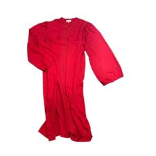 JESS LEA SEMI SHEER RED KIMONO W SILVER SPECKS 2X - 85