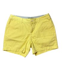 NATURALS YELLOW SHORTS SZ 8 - 112