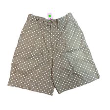 90s HIGH RISE POLKA DOT SHORTS FITS 10/12 100