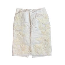 WHBM WHITE SKIRT - 87 Sz 4