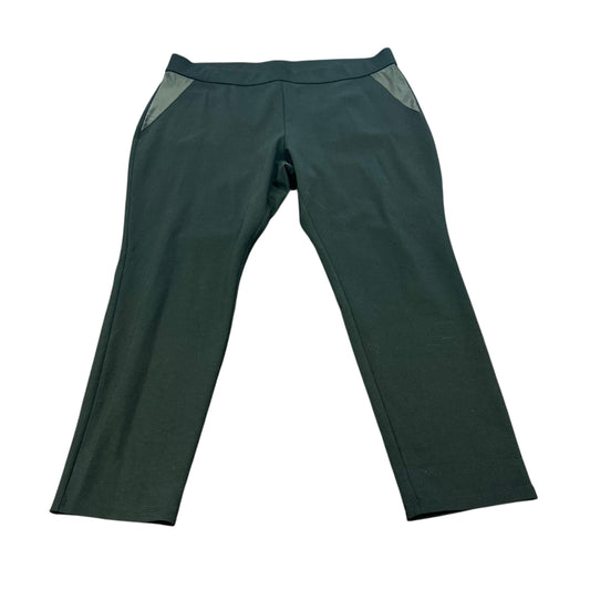 BANANA REPUBLIC BLACK PULL ON PANTS 26 XL