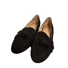 LOFT BLACK SLIP ON FLATS SZ 7- 171