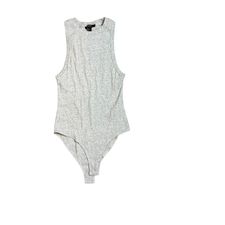 F21 GRAY BODYSUIT LARGE - 153