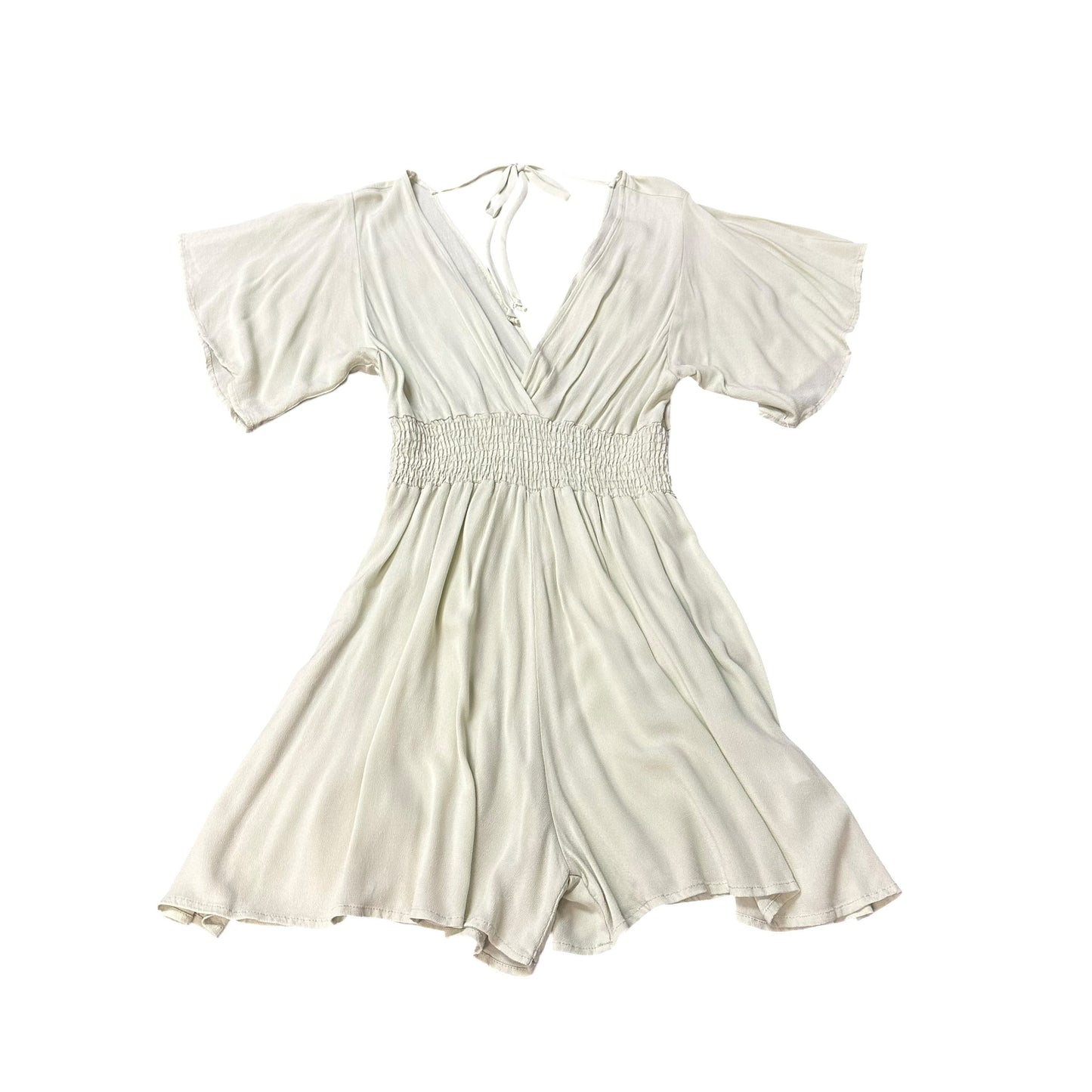 FINAL TOUCH PALE LIME GREEN ROMPER NWT 158 SMALL