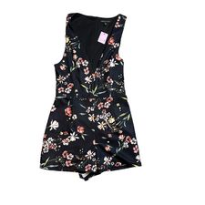 KYLIE & KENDALL FLORAL ROMPER SMALL