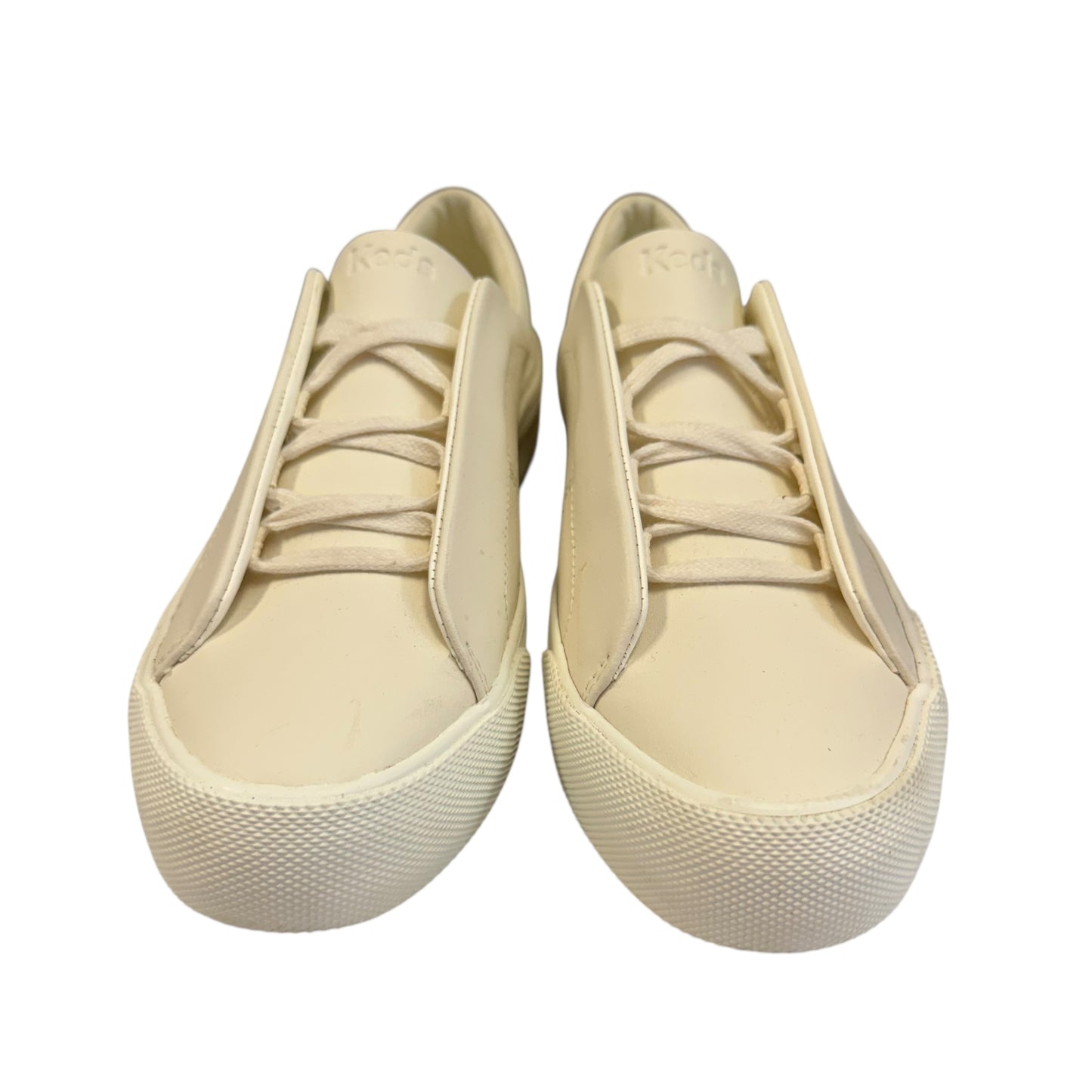 KEDS REMI LEATHER BEIGE SLIP ON SNEAKERS 58 NEW SZ 9