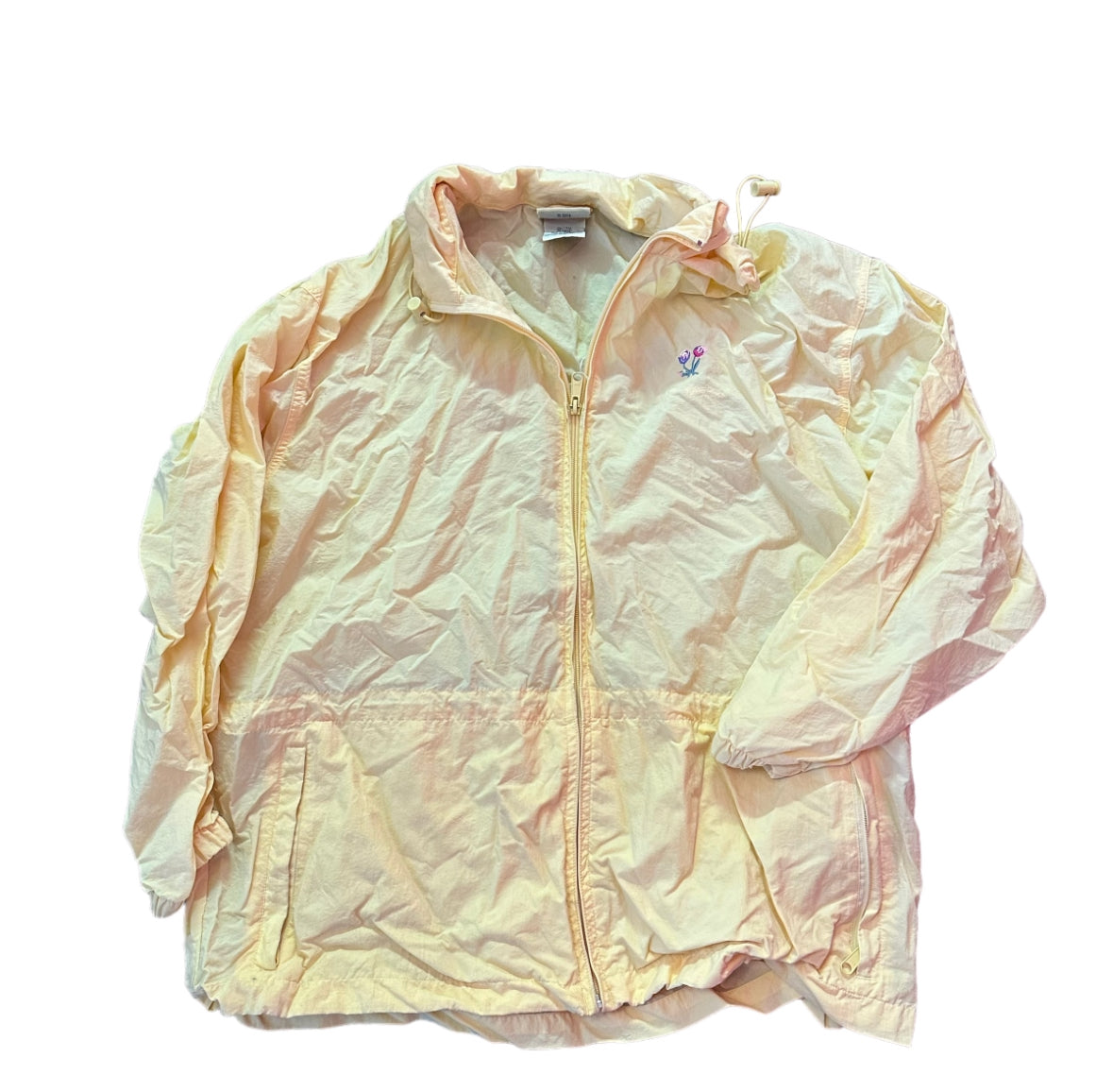 NORTHERN REFLECTIONS YELLOW WINDBREAKER - XL - 100