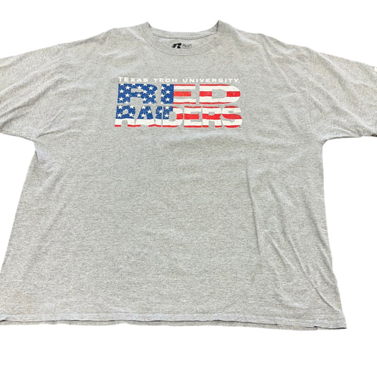 GRAY RUSSELL TEXAS TECH TSHIRT 240 2XL