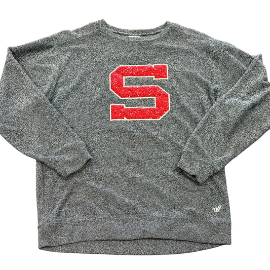 VARSITY SPIRIT GRAY S SWEATSHIRT 122 LARGE