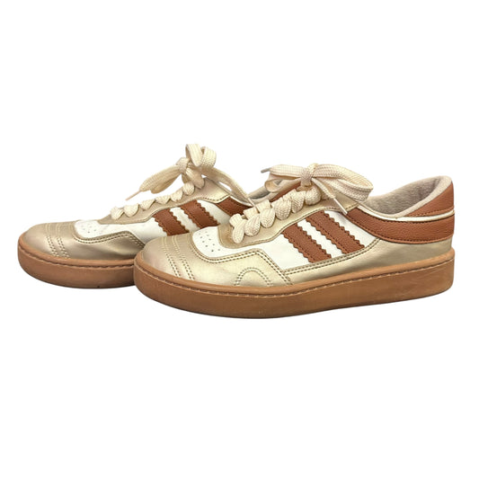 MKS BEIGE BROWN SNEAKERS 14 SZ 7