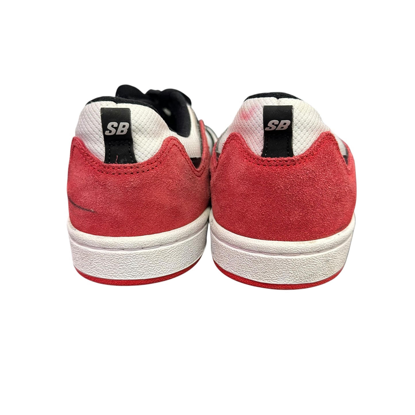 NIKE SB BLACK RED WHITE SNEAKERS 56 SZ 9.5