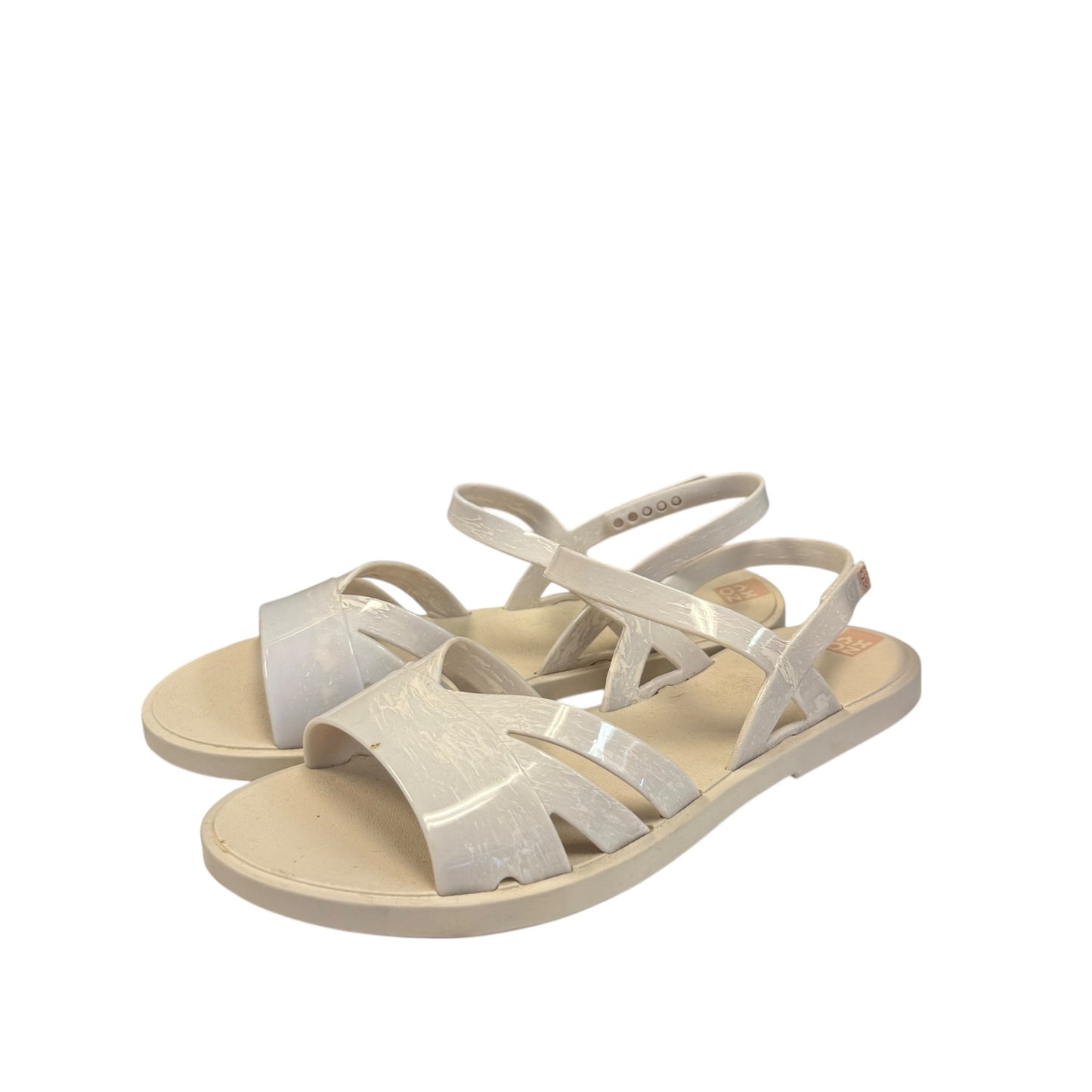 ZAXY FLOW SANDAL FEM BEIGE NUDE COLOR SZ 10 NEW