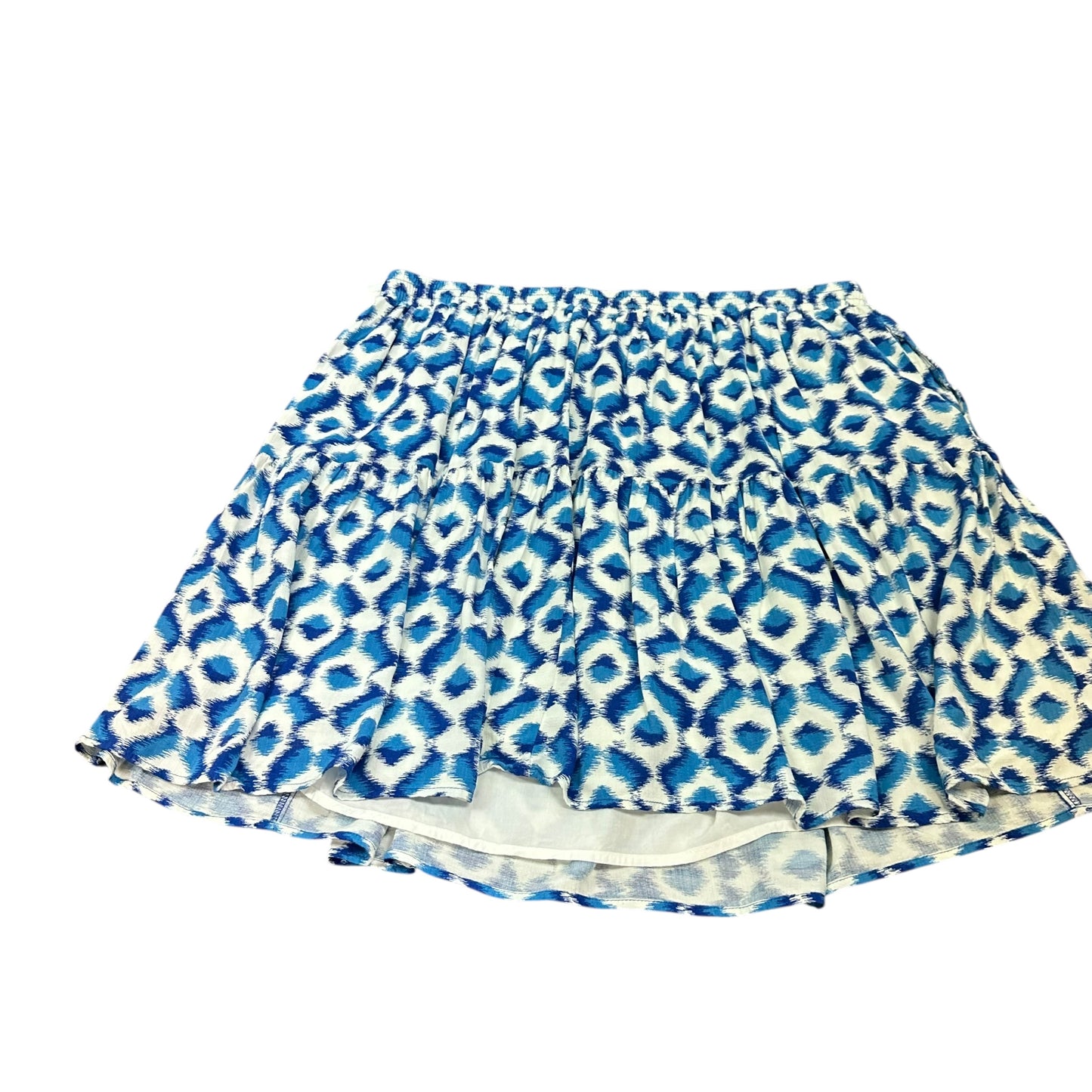 KNOX ROSE BLUE WHITE SKIRT XXL