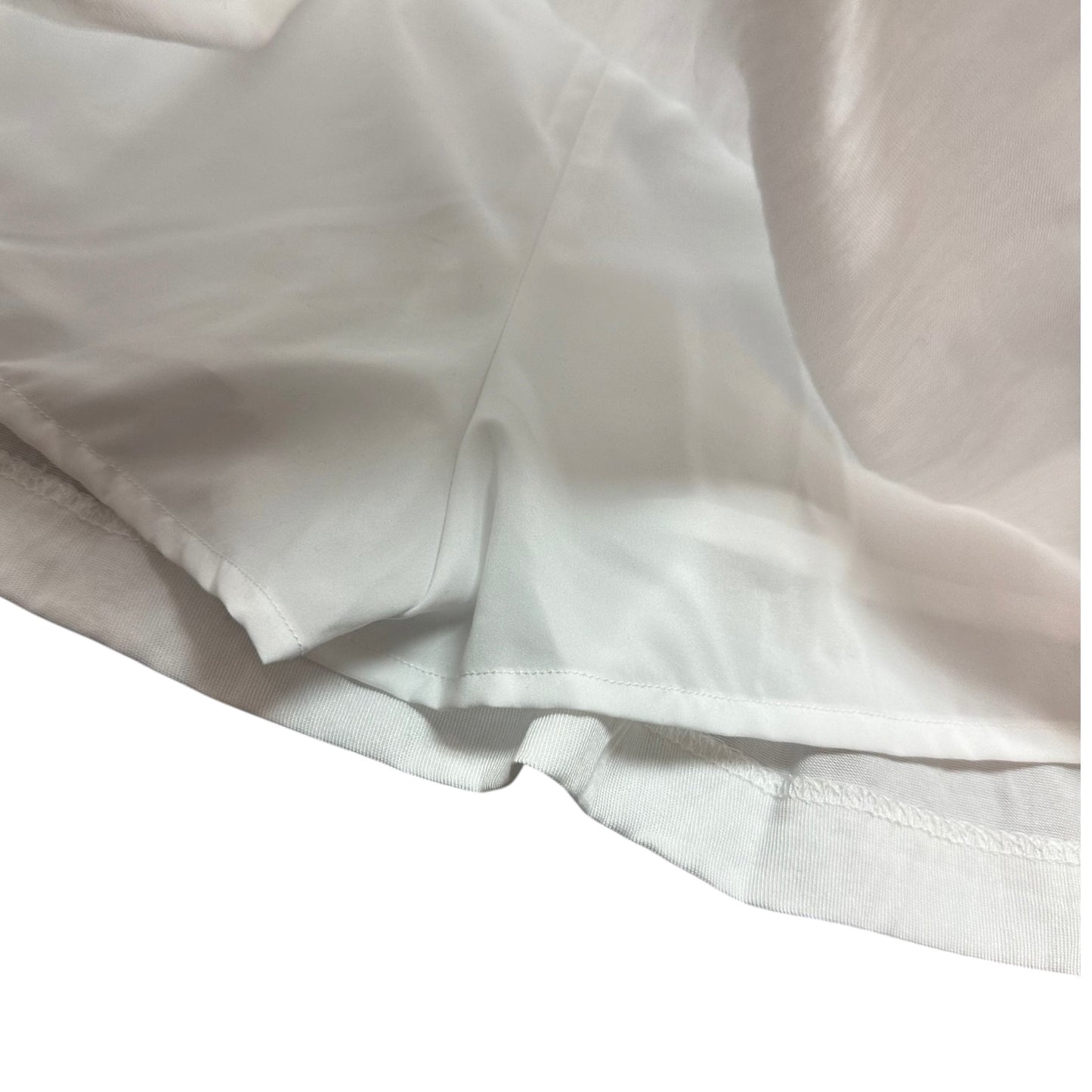 A NEW DAY WHITE SKORT SIDE ZIP NWT 100 SZ 16