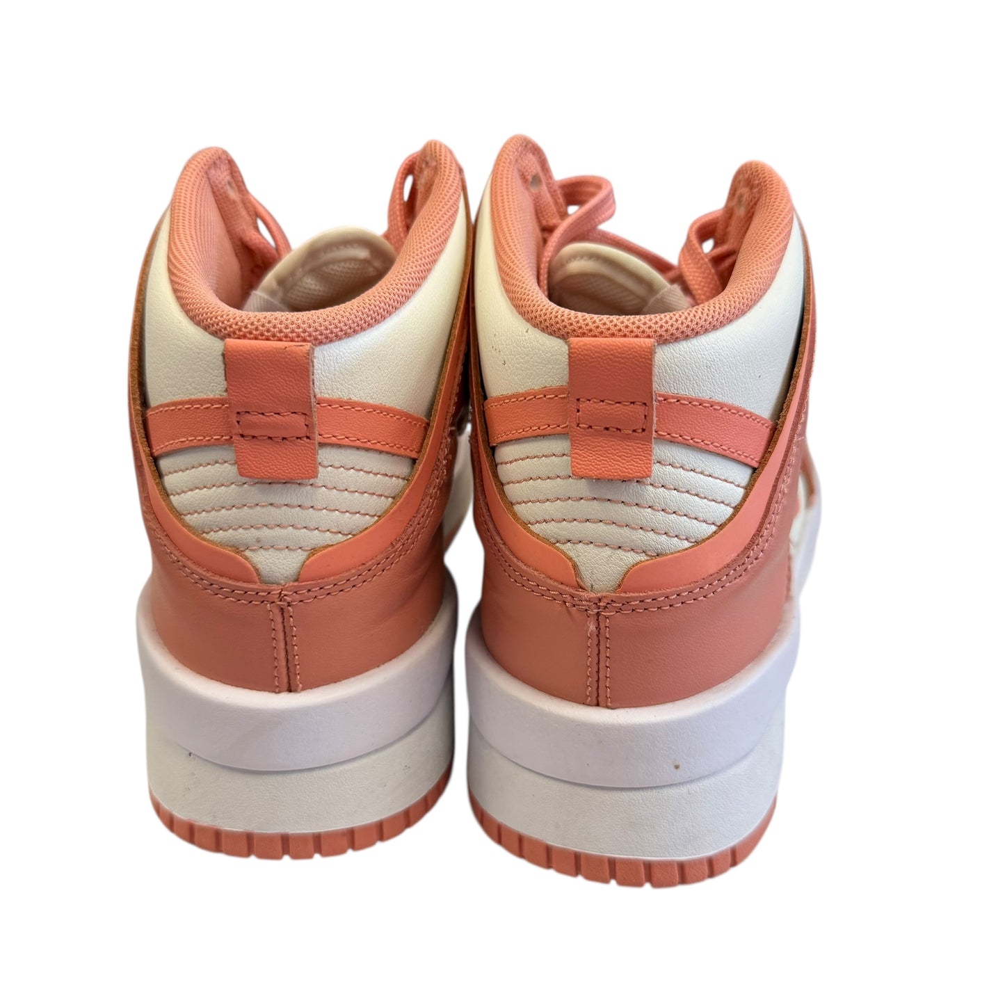 NIKE DUNK HIGH UP CRIMSON BLISS SNEAKERS 215 SZ 8