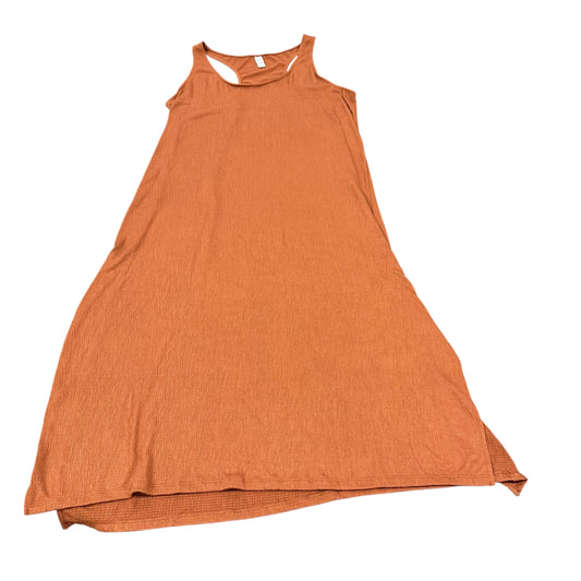 ABOVE STARS BURNT ORANGE PAJAMA DRESS 100 XL
