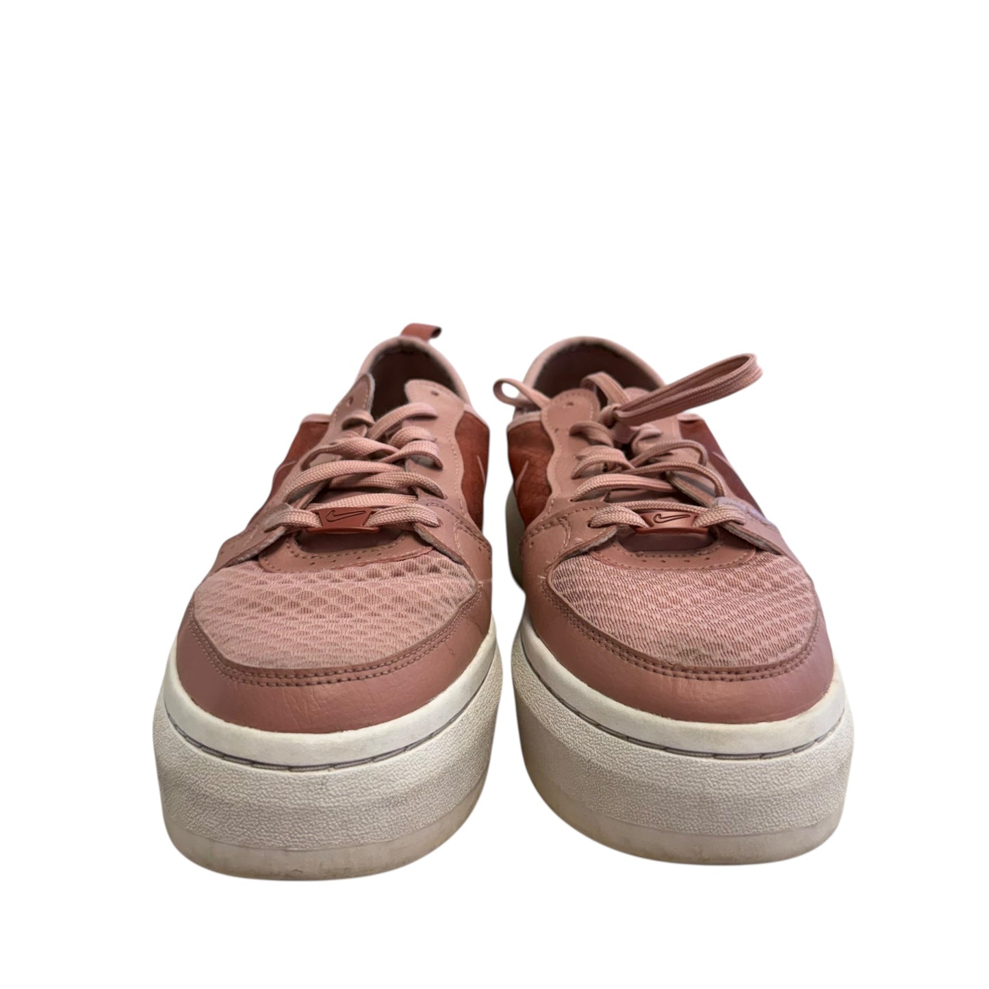 NIKE COURT VISION ALTA TXT RUST PINK SNEAKER 100 SZ 10