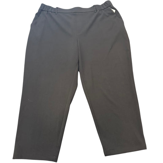 NINE WEST BLACK PULL ON TROUSERS 285 2X