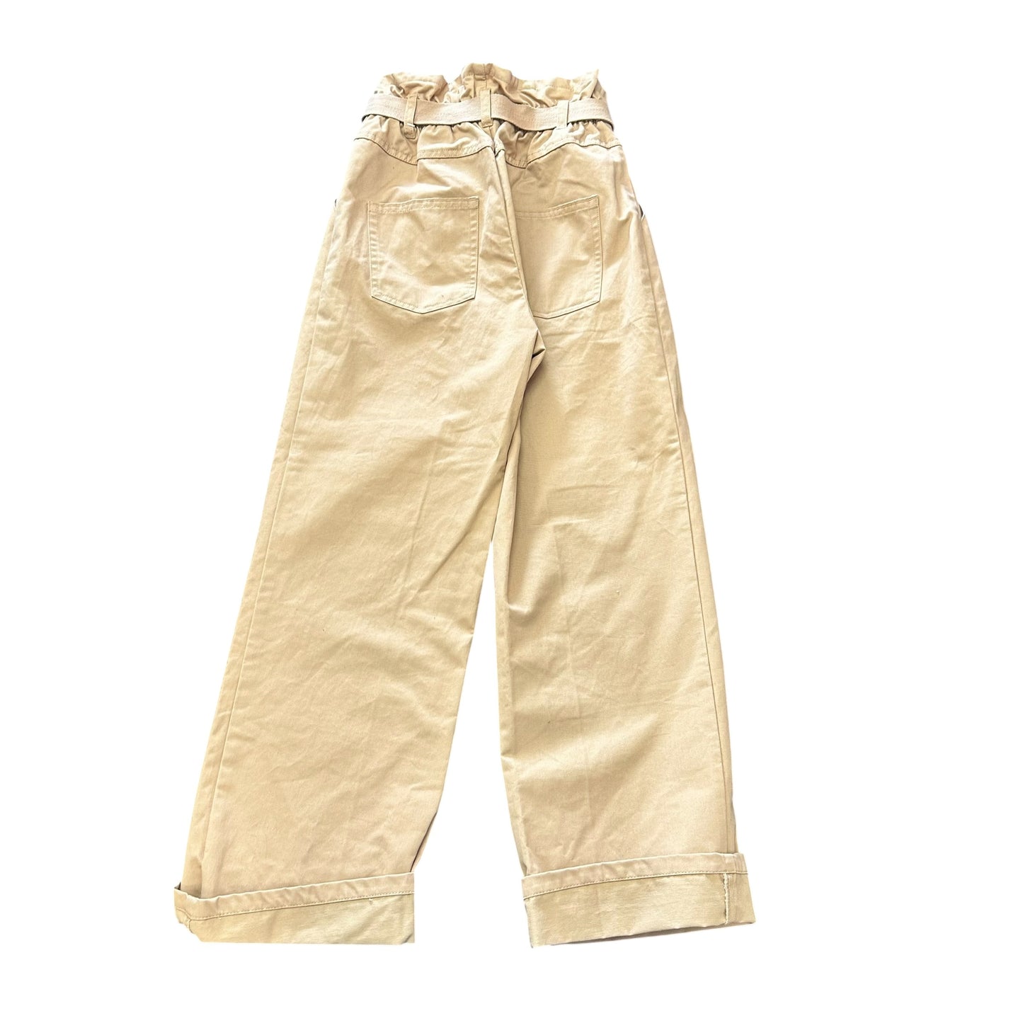 DIVIDED H&M TAN WIDE LEG BUCKLE BELT 100 SZ 4