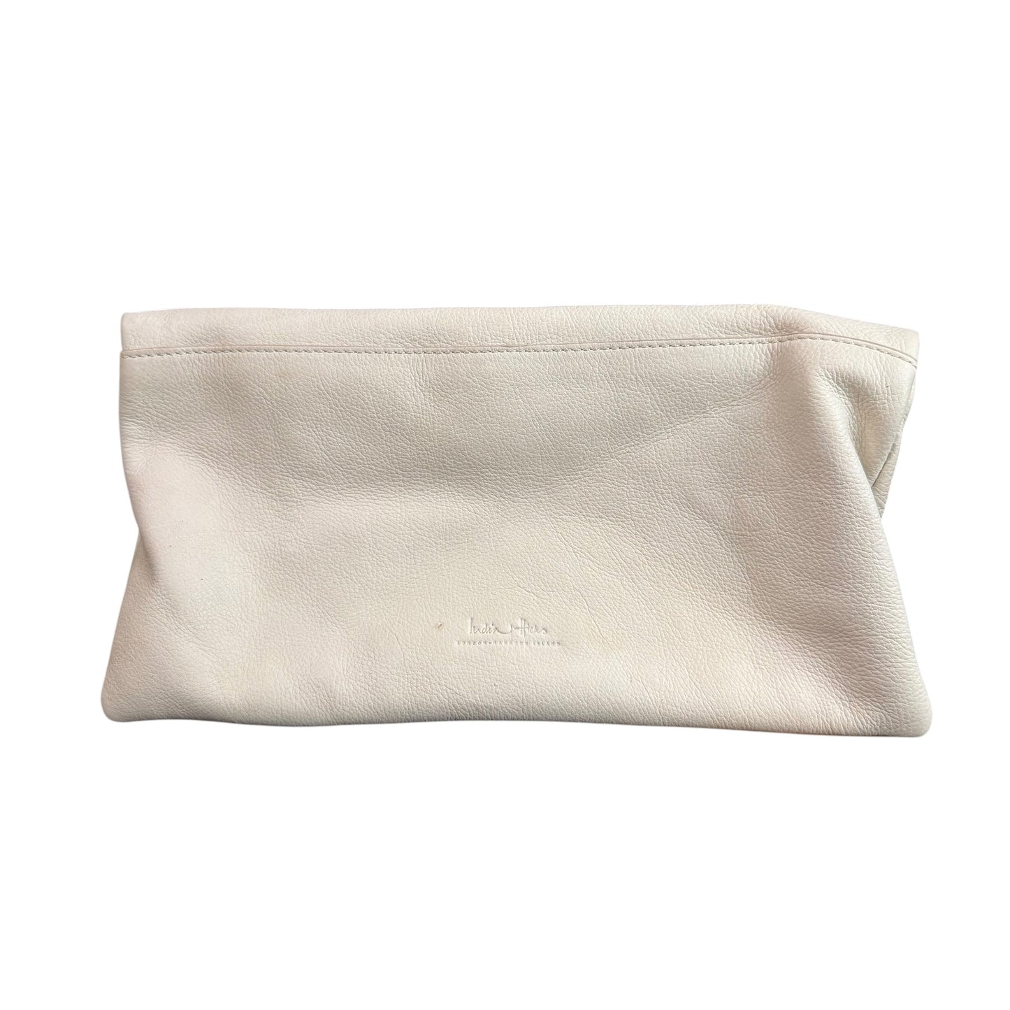 INDIA HICKS STONE TASSEL LEATHER CLUTCH 249