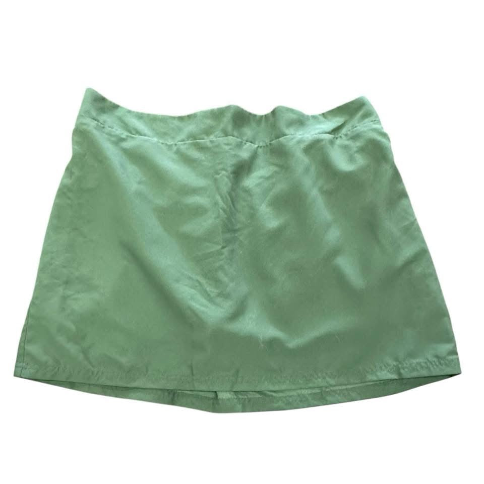 KONA SOL GREEN SWIM SKIRT 100 LARGE