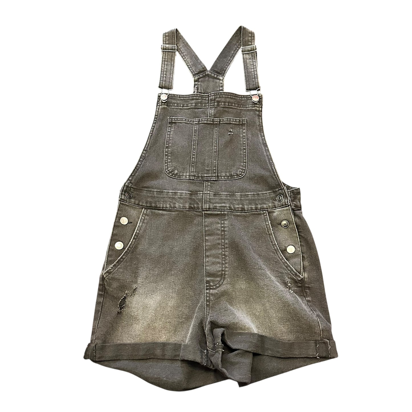 NOBO BLACK OVERALL SHORTS DEBUM 245 LARGE
