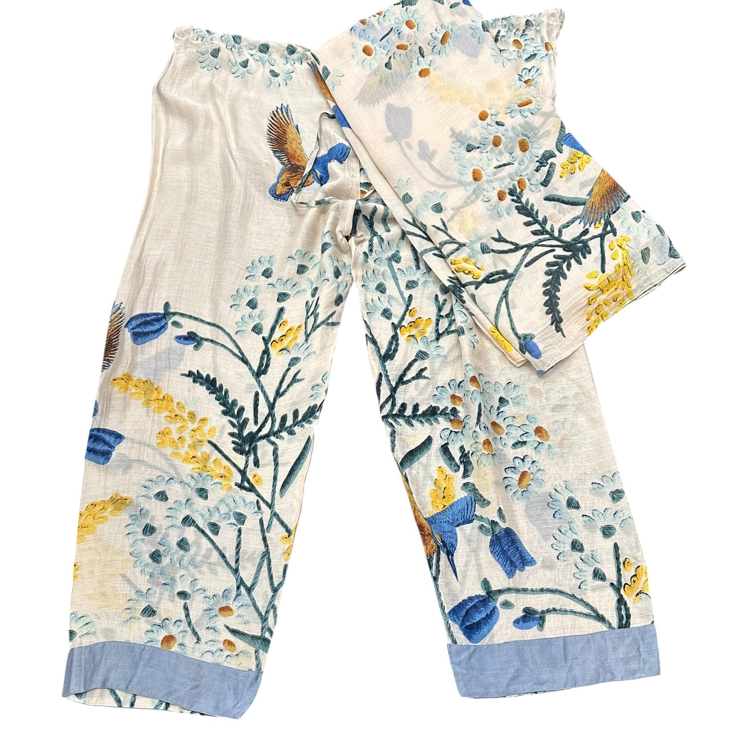ONE HUNDRED STARS SET SCARF & PANTS NWT 27 OS