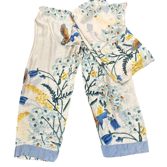 ONE HUNDRED STARS SET SCARF & PANTS NWT 27 OS