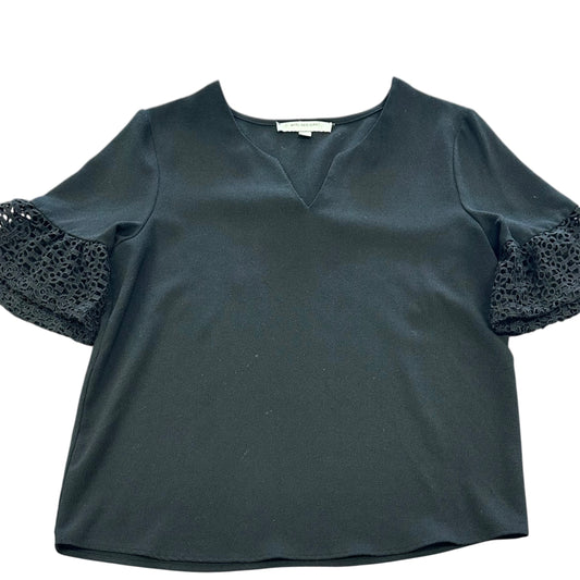 MARC NEW YORK BLACK BLOUSE 192 LARGE