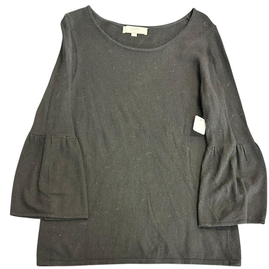 LOFT BLACK ITALIAN YARN SWEATER 38 MEDIUM