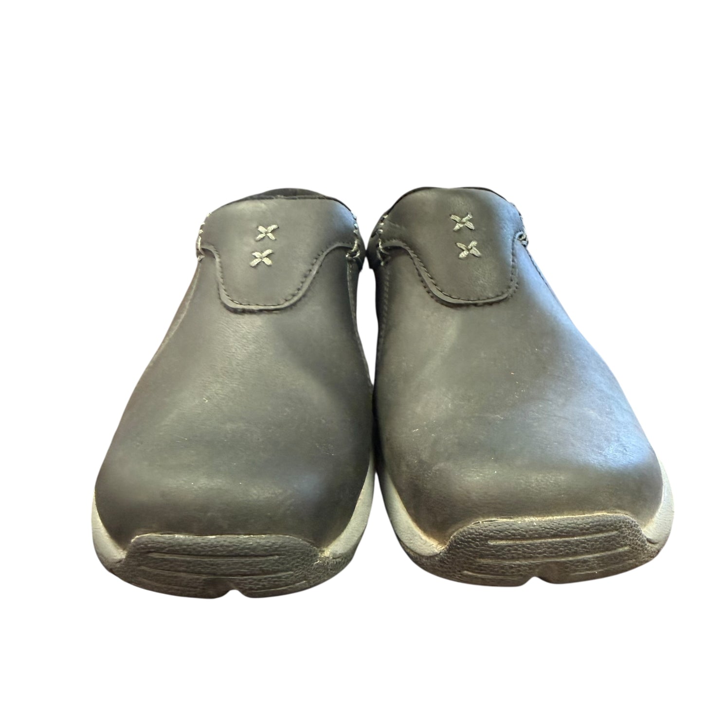 MERRELL PERFORMANCE SLIP ON MULE BLACK GRAY 39 SZ 7.5