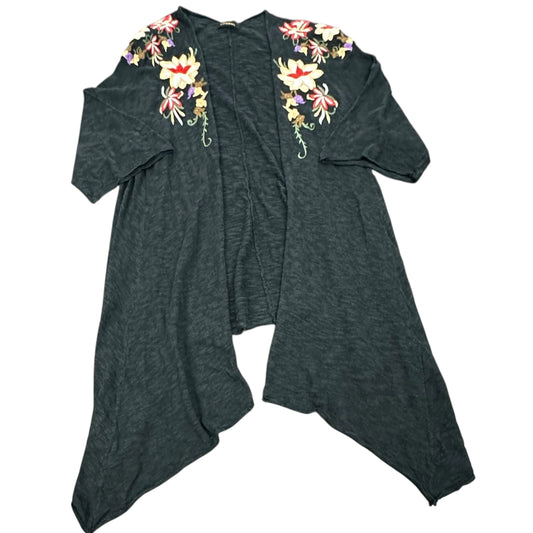 BLU HEAVEN KNIT EMBROIDERED KIMONO 175 M/L