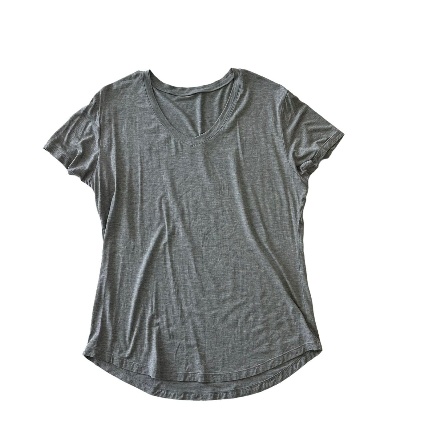 GRAY ATHLETIC TEE