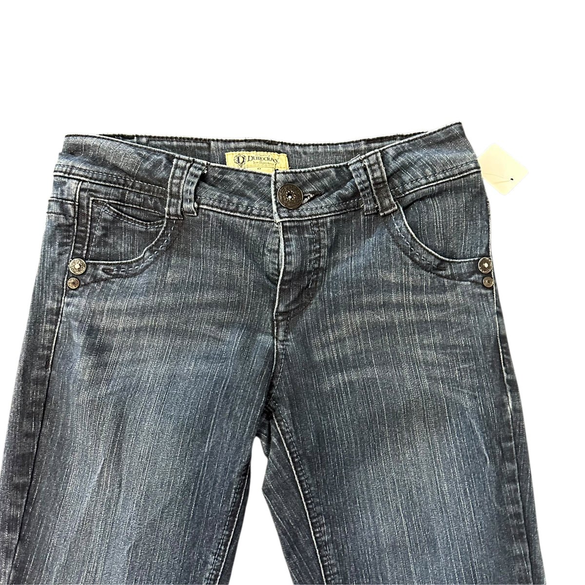 DEMOCRACY DENIM BLUE JEANS 271 SZ 6 *WEAR AT BOTTOM