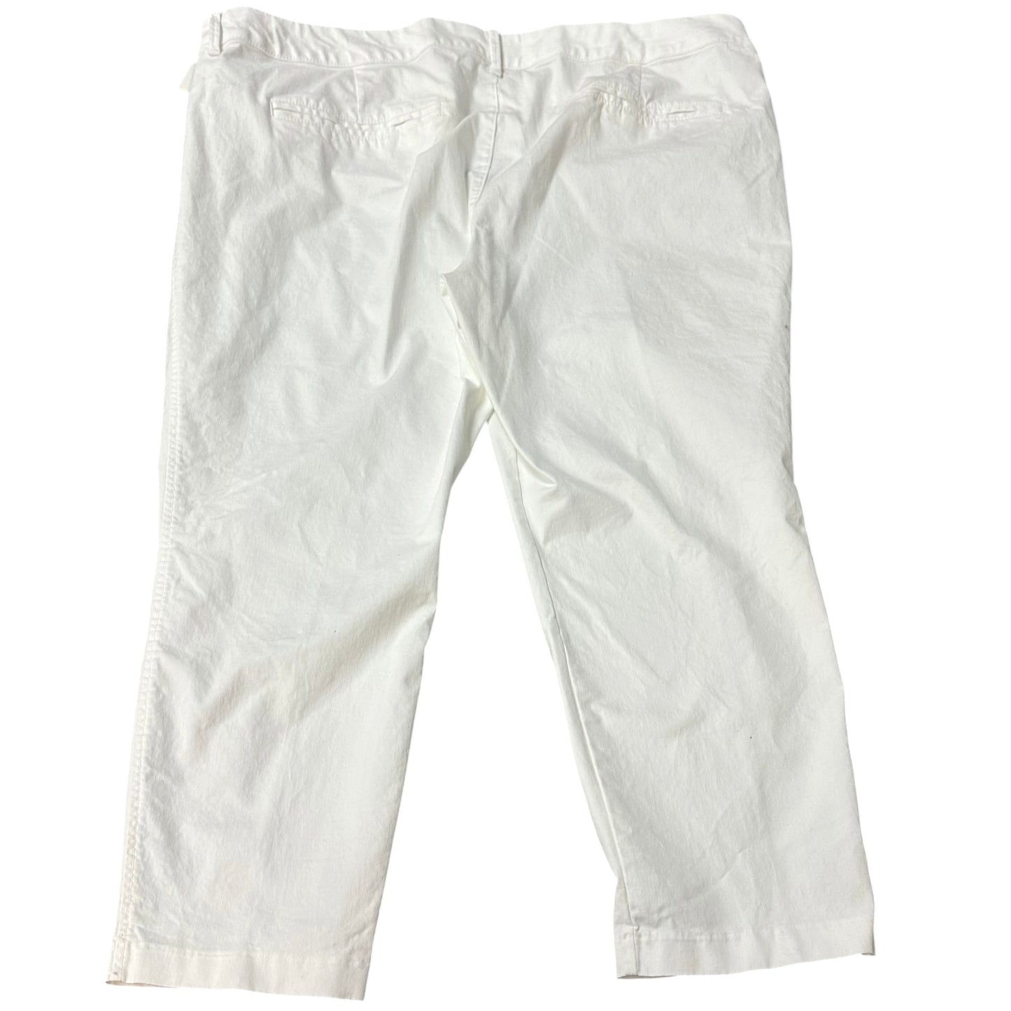 OLD NAVY WHITE PIXIE PANTS 270 SZ 20 PETITE